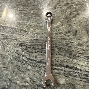 Snap On soxrrm10A 10mm flank drive plus ratcheting reversible combination wrench - Foto 1 di 6