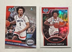 2023-24 Bowman University Chrome - #88 Stephon Castle & 07B-14 Insert (RC) - Bild 1 von 2