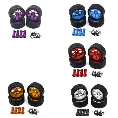 For 1/12 124016/17/18/19 1/14 144002-01 1/18 A959 Metal 12mm Hex wheel rim Tires - Image 1 of 4