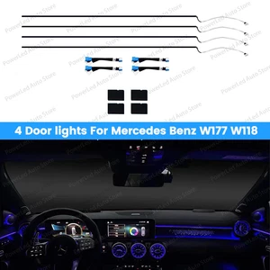 For Mercedes Benz W177 W118 Door Decoration Ambient Light Interior Parts Trim - Picture 1 of 10