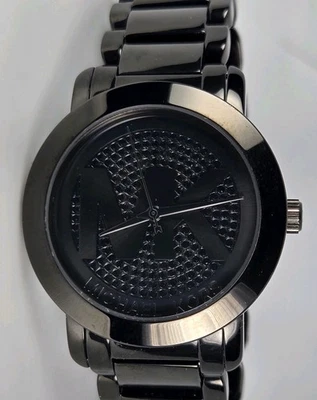 MICHAEL KORS WOMEN'S STAINLESS STEEL WATER RESISTAN 5ATM BLACK DIAL 37mm  - Image 1 of 4