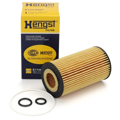HENGST E11HD204 Ölfilter für MERCEDES W176 W246 W204 W205 W212 OM646 OM651 - Bild 1 von 2