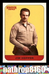 2018 Topps Stranger Things Stickers #2 Jim Hopper  NM/NM+  12130 - Picture 1 of 4