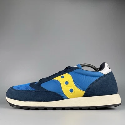 Saucony Jazz Low Men’s Size 13 Blue Suede Sneakers Casual Shoes Walking Comfort - Image 1 of 4