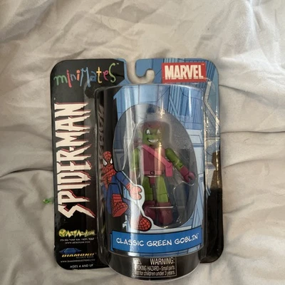 Figura Duende Verde 2003 Marvel Minimates Diamante en caja nueva.  Foto 1 de 2