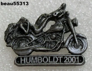⭐2001 ABATE HUMBOLDT IOWA HARLEY INDIAN BIKE WEEK WESTE JACKE PIN - Bild 1 von 1