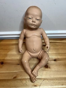 FIBA Realistic Newborn Anatomically Correct Baby Girl ~17-18” Doll Made In Italy - Picture 1 of 15