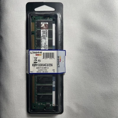 KVR133X64C3/256 Kingston 256MB PC133 DIMM CL3 3.3V Foto 1 de 4