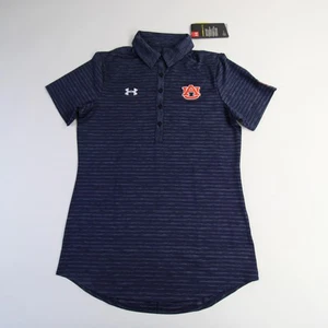 Auburn Tigers Under Armour HeatGear Polo Women's Navy/Heather New - Picture 1 of 5