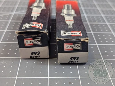 RD18Y Champion Spark Plug 593 - 2 Pack - Image 1 of 3