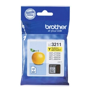 Wkład atramentowy Brother LC-3211Y, standardowa wydajność, żółty, oryginalny dostawca Brother - Zdjęcie 1 z 9