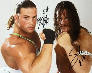 JSA Autografiado - RVD y Sabu 8 x 10 Doble Lucha Profesional Firmado a Mano - ECW - Imagen 1 de 1
