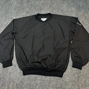 Chaqueta Champion Para Hombre Pequeña Negra Pullover Rompevientos Golf Senderismo Aire Libre - Imagen 1 de 12