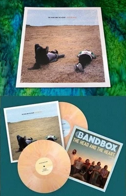 New Sealed ~ LET'S BE STILL ~ The Head and The Heart - 2LP Peach Swirl WITH ZINE - Image 1 of 4