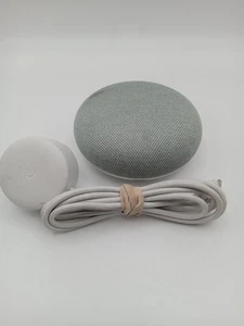 Google Home Mini (H0A) Smart Assistant w/ Power Supply Tested Working - Picture 1 of 5