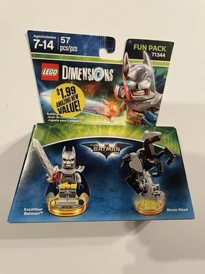 LEGO Dimensions LEGO Batman Movie Excalibur Batman Exclusive Fun Pack #71344 NEW
