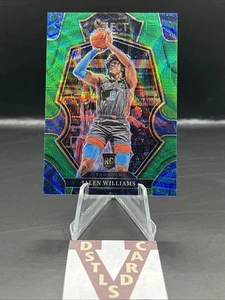 22/23 Panini Select - JALEN WILLIAMS ROOKIE GREEN WAVE PRIZM /50 #167 - Picture 1 of 3
