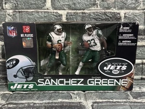 2010 McFarlane NFL Mark Sanchez & Shonn Greene New York Jets 2 Pack Sealed - Bild 1 von 11