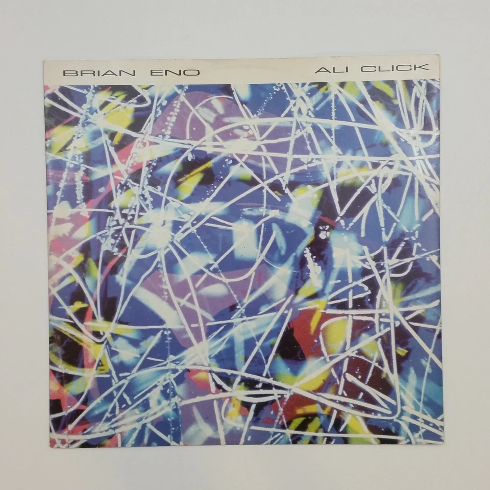 BRIAN ENO Ali Click W0131 12" Vinyl VG+nr++ Cover VG+ 1992 UK Electronic - Image 1 of 3