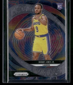2024-25 Panini Prizm #7 Bronny James Jr. Instant Impact Los Angeles Lakers - Picture 1 of 2