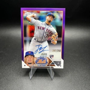 Actualización cromada Topps 2023 | *PÚRPURA* EN TARJETA AUTO RC | JOSE BUTTO *(#/250) - Imagen 1 de 7