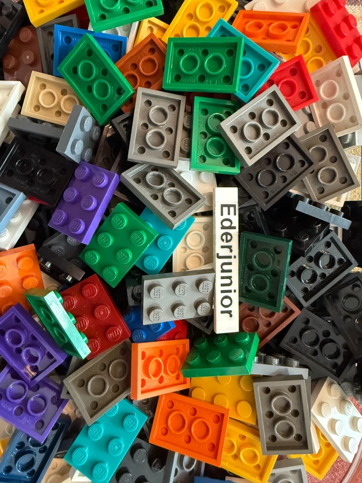 Lego Basic Platte Brick Plate 2x3 3021 verschiedene Farben jeweils 10 Stk - Bild 1 von 1