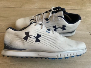 Weiße UNDER ARMOUR GLIDE SL GOLFSCHUHE FÜR HERREN (UK10) - Bild 1 von 10