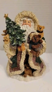 Boyd's Bear Santa Statue Lights Jolly Ol St Sprucenick Ltd Edition #733202 7" H - Picture 1 of 9