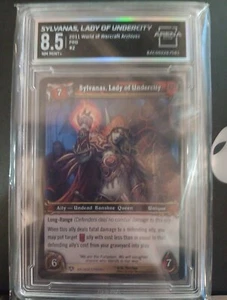 Sylvanas Lady Of Undercity World Of Warcraft Holo Archives Promo TCG 8.5 MINT AC - Picture 1 of 24