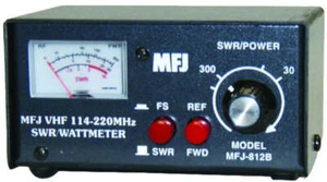 MFJ Enterprises | MFJ-812B VHF SWR/Wattmeter | 144-220 MHz Power - Zdjęcie 1 z 5