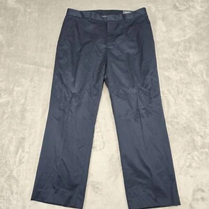 Bonobos Men's Blue Monday Golf Pants Stretch Flat Front Pockets Size 35 x 28 - Picture 1 of 9