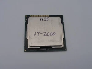 Intel Core i7-2600 4 Cores 8 Threads 3.4GHz LGA 1155 CPU - Picture 1 of 2