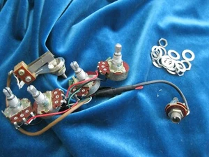 Vintage 1980's GIBSON SONEX Guitar Wiring Harness pots jack Switch #1 - Picture 1 of 9