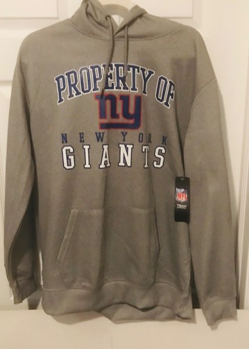 VETEMENTS Felpa con cappuccio Property of New York Giants NFL Team Abbigliamento grande