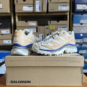 UK 4 - Salomon XT-4 - Taffy/Vainilla Ice/Blue Print - Imagen 1 de 5