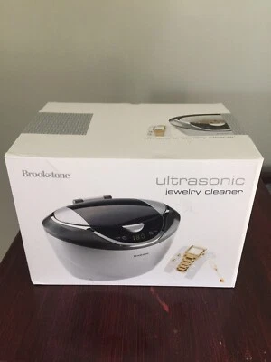Brand New - Never Used BROOKSTONE ultrasonic jewelry cleaner - Image 1 of 4