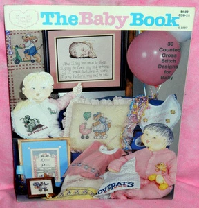 Cross My Heart Das Babybuch Kreuzstich Faltblatt Tabelle 30 Designs Arche Noah Ente - Bild 1 von 2