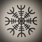 Helm Of Awe 8? Wall Art, Norse Rune, Viking, Pagan, Protective Symbol