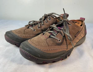 Zapatos Merrell Mimosa para mujer marrón cuero cacao con cordones cómodos - EE. UU. 7 - Imagen 1 de 7