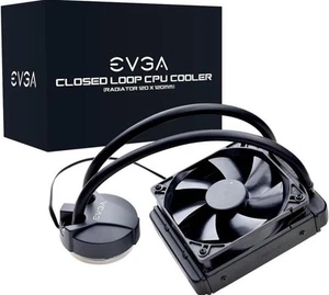 EVGA CLOSED LOOP CPU COOLER (RADIATOR 120 x 120mm) Brand new In box sealed - Picture 1 of 3