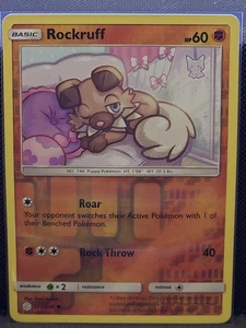 Rockruff 123/236 Holograma Inverso - SM - Eclipse Cósmico - Común - Casi Nuevo - Imagen 1 de 2