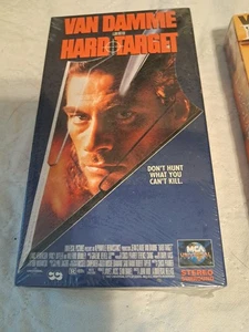 Brand New & Extremely Rare Classic VHS Van Damme Hard Target, Sealed Plastic FED - Picture 1 of 2