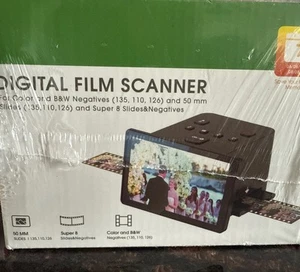 Slide & Negative Digital Film Scanner with Large 5" LCD Screen 22MP Convert - Picture 1 of 2