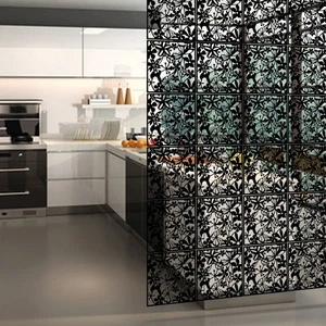 12x Hanging Room Divider Screen Partition Wall Panel Privacy Curtain DIY Hollow - Picture 1 of 8
