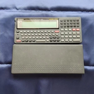 Computadora de bolsillo CASIO Z-1GR - basura / alimentación de CA confirmada / corrosión de la batería - Imagen 1 de 7