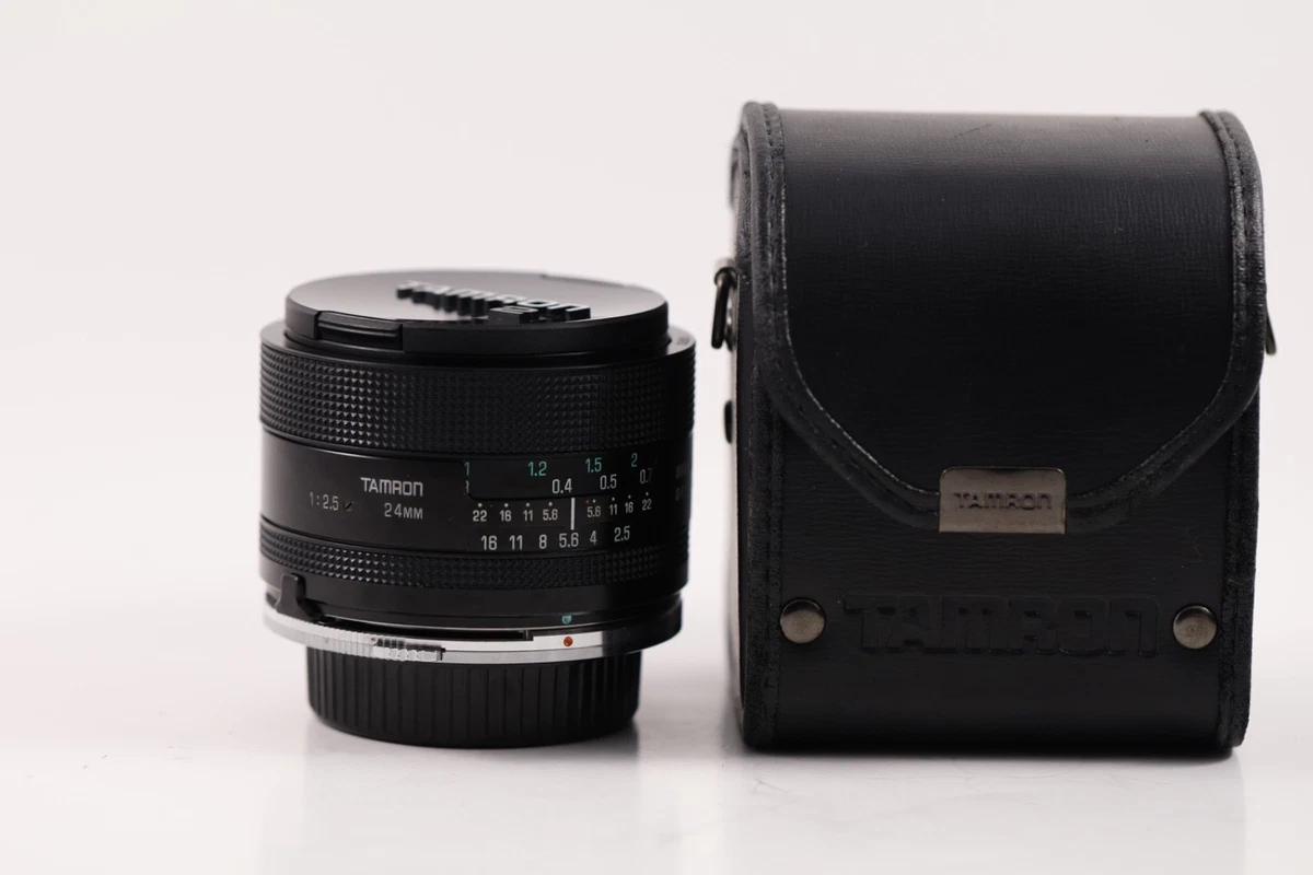 TAMRON 24mm f2.5 m42マウント Used Tamron 24mm f2.5 Adaptall Lens with Pentax K Mount Adapter