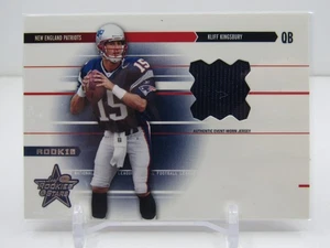 KLIFF KINGSBURY 2003 LEAF ROOKIES & STARS ROOKIE JERSEY PATCH #393/500!! - Picture 1 of 2