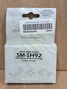NEW! Shimano SPD-R Shoe Cleats / SM-SH92 - Picture 1 of 4