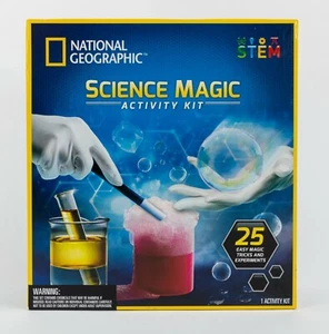 **NEW** National Geographic Science Magic Activity Kit STEM 25 Easy Magic Tricks - Picture 1 of 7