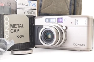 Contax TVS 35mm Point & Shoot Film Camera" Mint in Box " With Cap From Japan - Picture 1 of 17